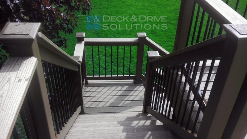 1st Generation composite deck stairs