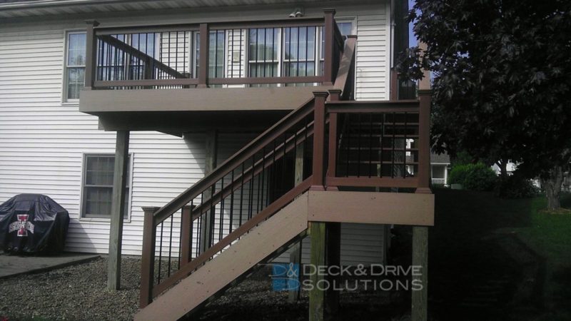 1st Generation composite deck stairs