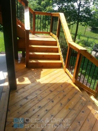 Finished new Deck then sealed with Penofin