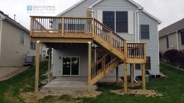 Cedar Deck Resurface with Under Deck System – Deck and Drive