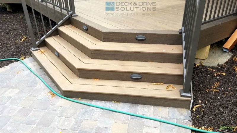 Angled Composite Stairs