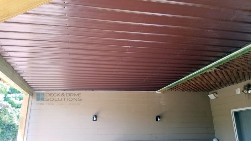Metal Roofing for under deck ceiling