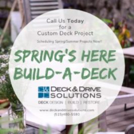 Spring – Build-A-Deck
