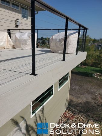 Cable Rail with Timbertech