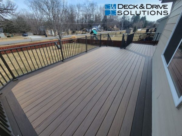 Double Picture Frame with Timbertech Composite Decking