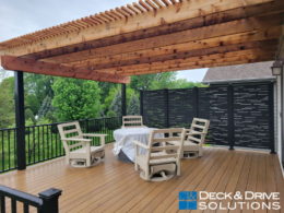 HideAway Screens with Pergola and Lighting Review