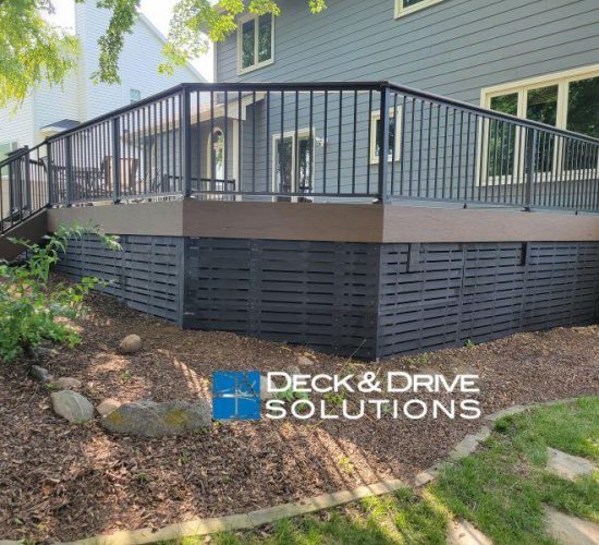 Project Under Deck Skirting Boardwalk